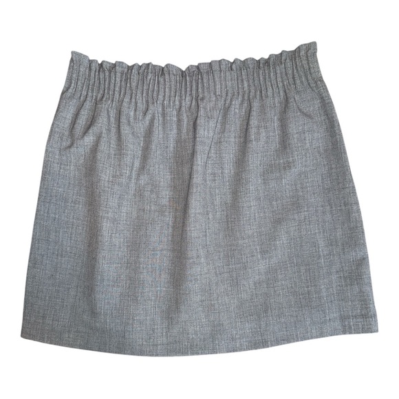 J. Crew Gray Mini Skirt Stylish and Timeless - Picture 3 of 5